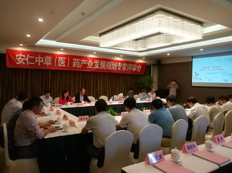 “專家把脈問診，共話安仁發展 ” 安仁縣中草（醫）藥產業發展規劃專家評審