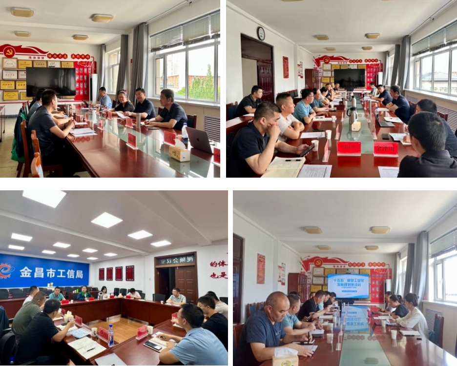 謀深謀實“十五五”規劃“三個重大”，我院邀行業專家參與座談——金昌市工信局組織企業座談會
